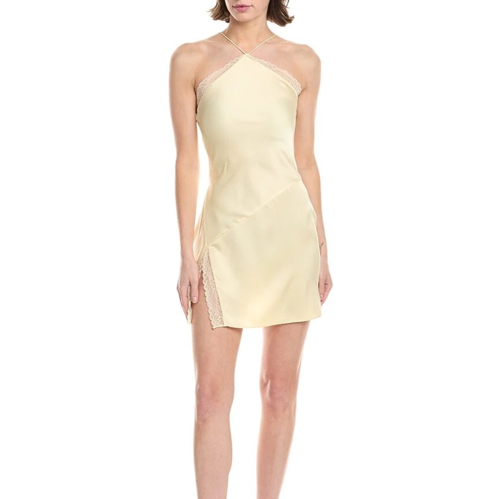 Ronny Kobo Collection Strapless Cream Dress